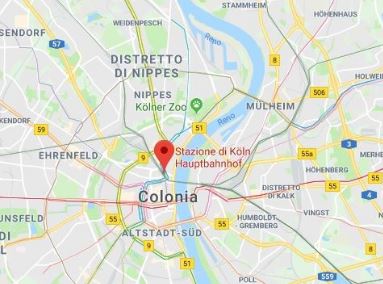 Paura a Colonia, la stazione è stata evacuata: una donna presa in ostaggio
