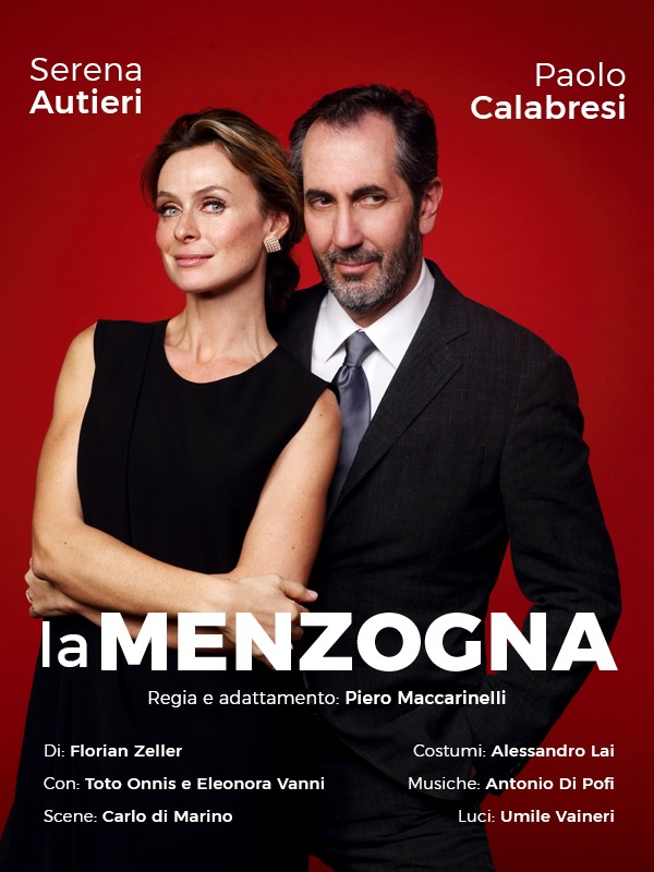 Serena Autieri e Paolo Calabresi in scena con “La Menzogna” di Florian Zeller