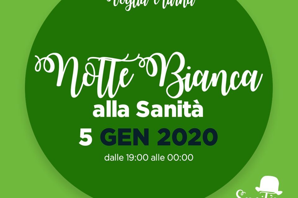 Domenica 5 gennaio, Notte Bianca alla Sanità: un quartiere in festa tra musica, cubo e cultura