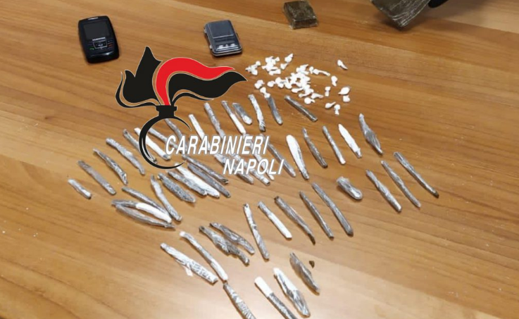 Ercolano. Blitz dei carabinieri: sequestrata droga e arrestati due uomini