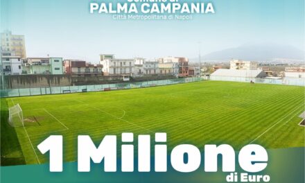 Palma Campania, nuovo manto erboso per lo stadio: «Riqualificheremo l’intera area