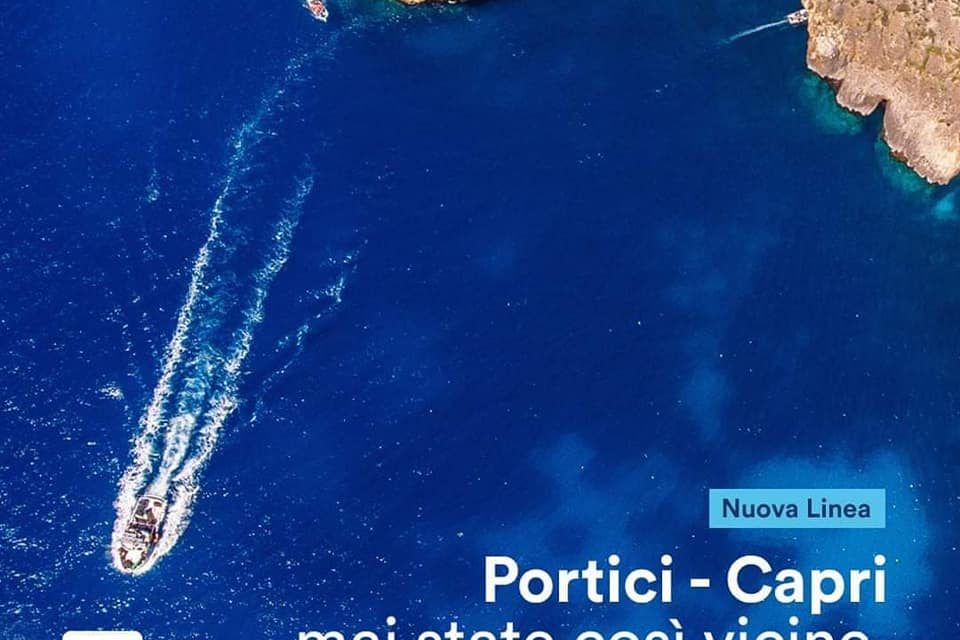 Inaugurata la linea di collegamento Portici – Capri: la soddisfazione del sindaco Cuomo