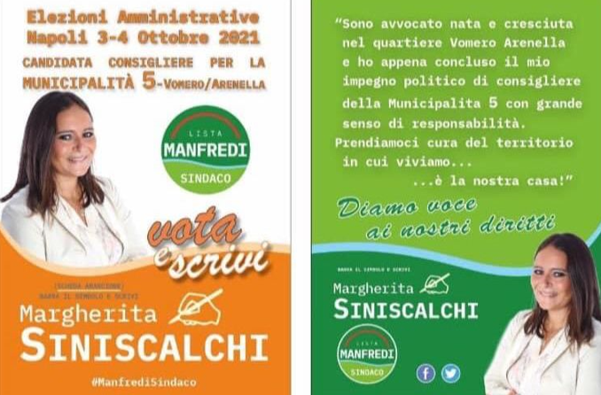 Incontriamo l’avvocato Margherita Siniscalchi candidata alla V Municipalità Vomero: “Impegno e determinazione per migliorare Napoli”