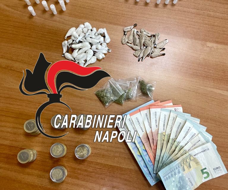 Napoli. Contrasto al traffico di droga, i carabinieri hanno arrestato a Scampia 4 pusher