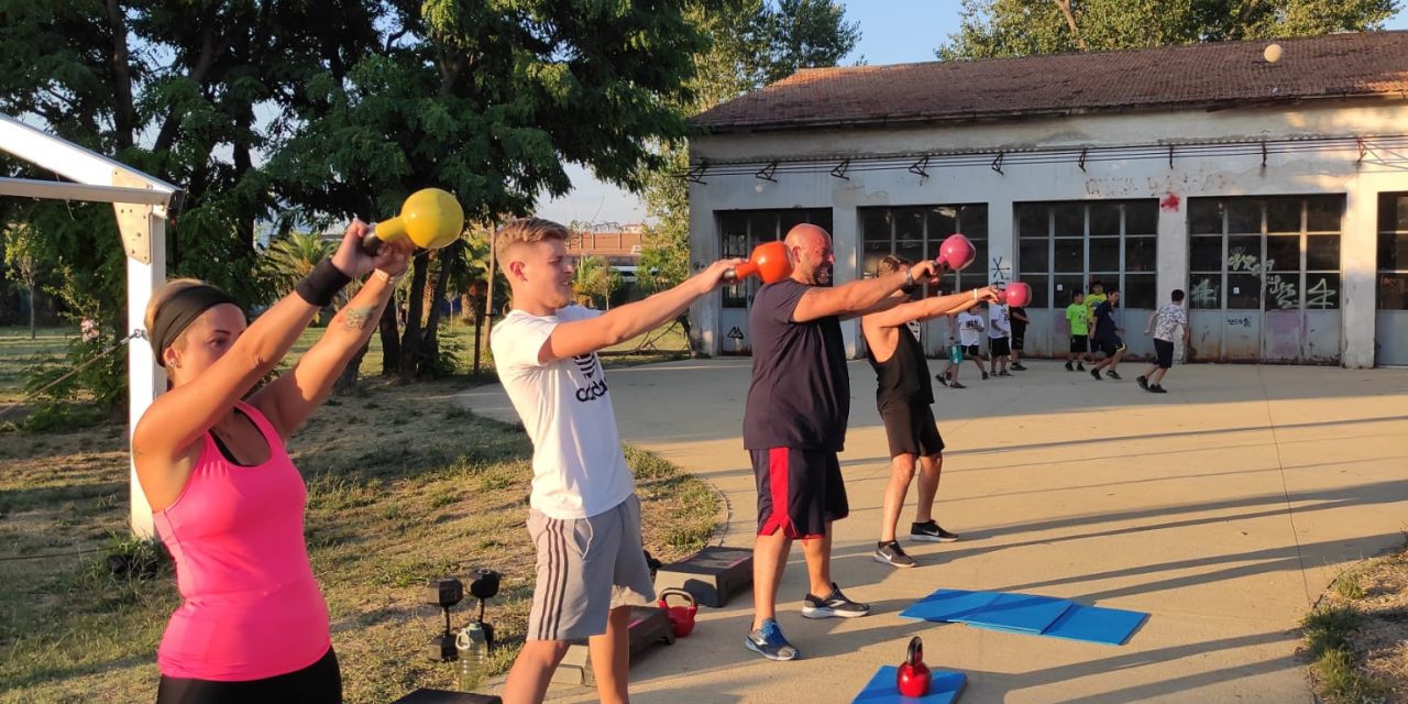 Sport nei parchi a Casoria. Grande successo per gli eventi di Area a Corpo Libero nel Parco Michelangelo