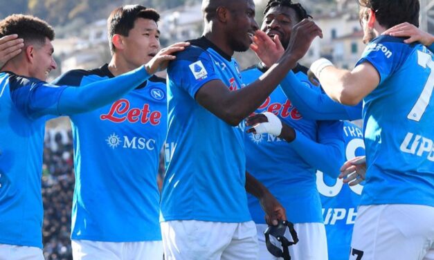 Il Napoli si impone sul campo dello Spezia, finisce 3 a 0 per gli azzurri