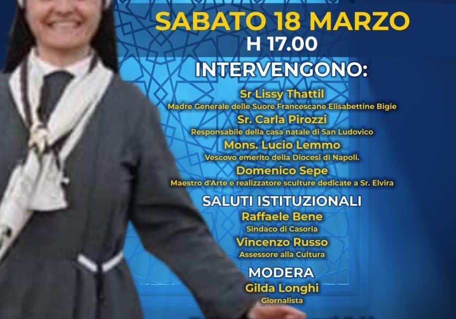 La città di Casoria ricorda Suor Elvira Piscopo. L’assessore Russo: “Non sarà mai dimenticata”