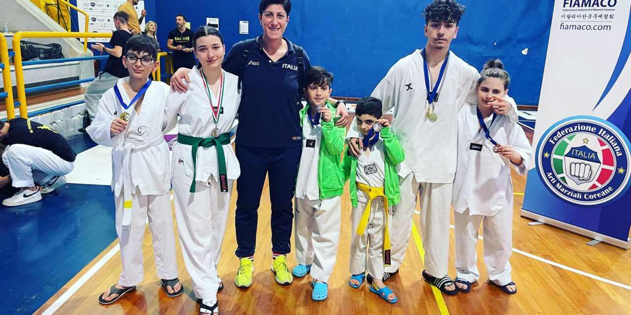 Campionato interregionale di Taekwondo: medaglie per il team di Rosanna D’Alise