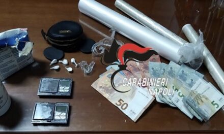 Blitz anti droga a Casoria: arrestato 34enne