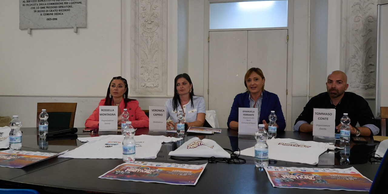 Presentata al Comune di Napoli la prima edizione dello Sport Kids Festival 