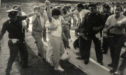 «Maradona incontra il Giappone» foto in trasferta di Luciano Ferrara e Federica Gioffredi
