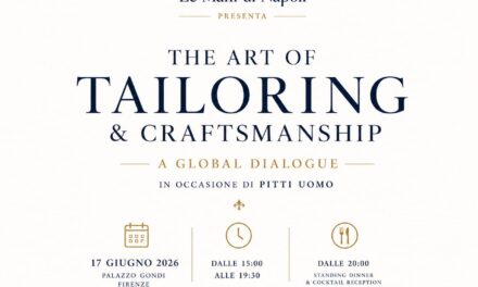 LE MANI DI NAPOLI PORTA L’ECCELLENZA SARTORIALE ITALIANA AL CENTRO DEL DIALOGO INTERNAZIONALE