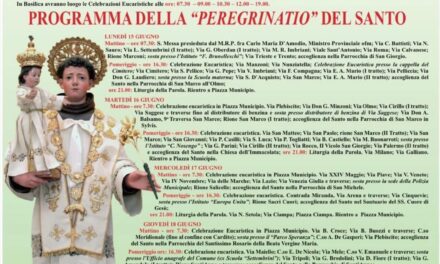Afragola si prepara alla grande festa di Sant’Antonio: stasera la novità della discesa del Santo apre ufficialmente i festeggiamenti