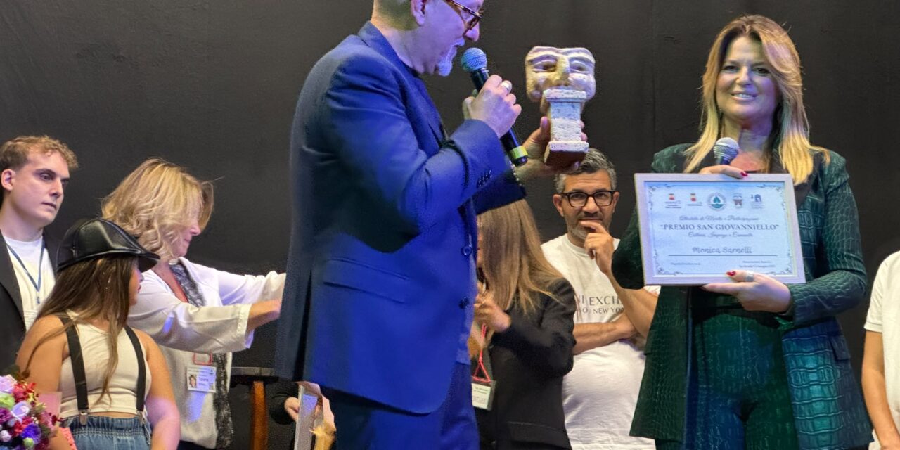 Premio San Giovanniello 2026 a Monica Sarnelli: una serata di cultura ed emozioni
